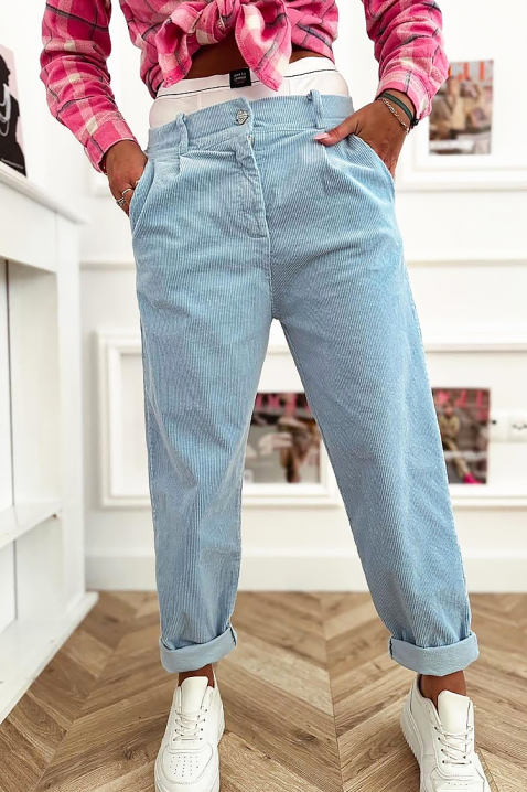 Jeansy AZRENA, Kolor : błękitny, IVET.PL - Modna odzież