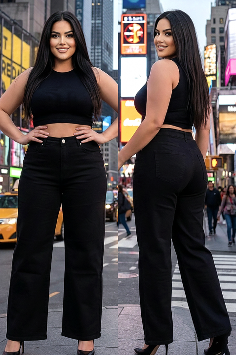 Jeansy KASANDRINA, Kolor : czarny, IVET.PL - Modna odzież