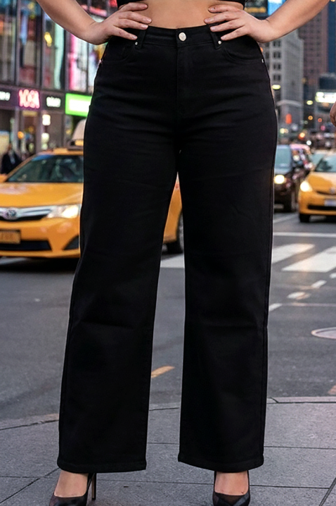 Jeansy KASANDRINA, Kolor : czarny, IVET.PL - Modna odzież