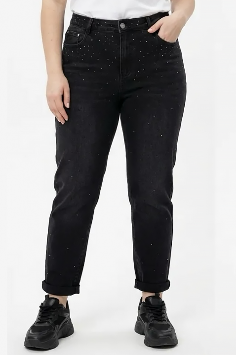 Jeansy MELINITA, Kolor : czarny, IVET.PL - Modna odzież