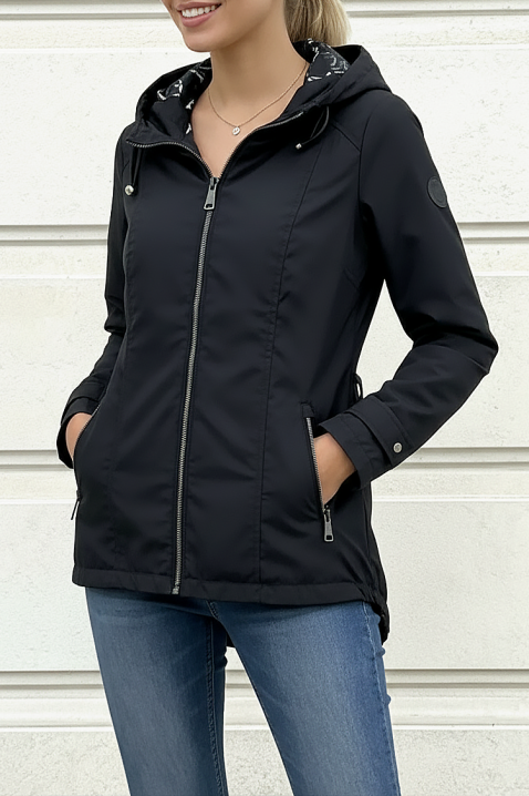 Kurtka MAVENA BLACK, Kolor : czarny, IVET.PL - Modna odzież