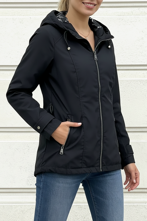 Kurtka MAVENA BLACK, Kolor : czarny, IVET.PL - Modna odzież