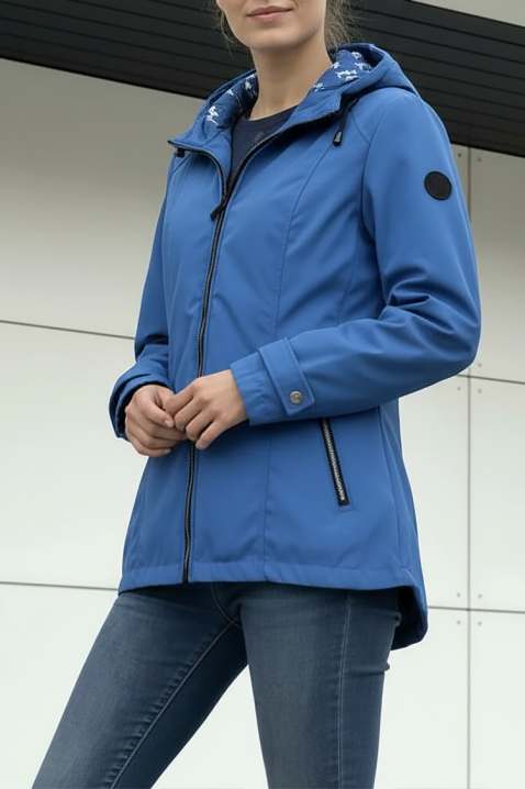 Kurtka MAVENA BLUE, Kolor : chabrowy, IVET.PL - Modna odzież