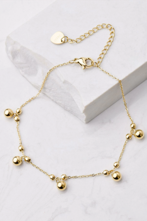 Bransoletka na kostkę FRELINDA, Kolor : złoty, IVET.PL - Modna odzież