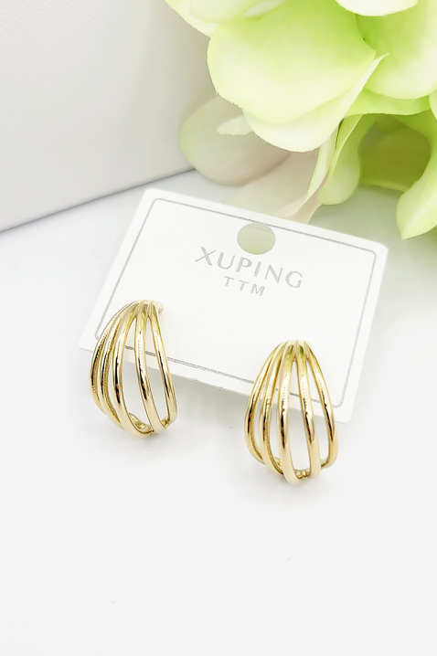 Kolczyki FLEVILZA, Kolor : złoty, IVET.PL - Modna odzież