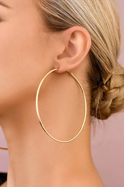 Kolczyki KREMOLDA, Kolor : złoty, IVET.PL - Modna odzież