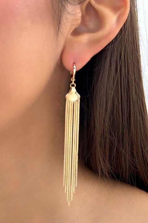 Kolczyki ZLAMORZA, Kolor : złoty, IVET.PL - Modna odzież