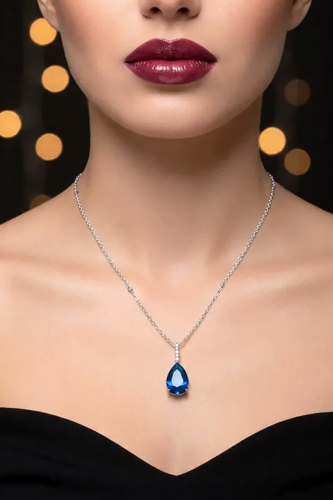 Naszyjnik JENIFERZA, Kolor : srebrny, IVET.PL - Modna odzież