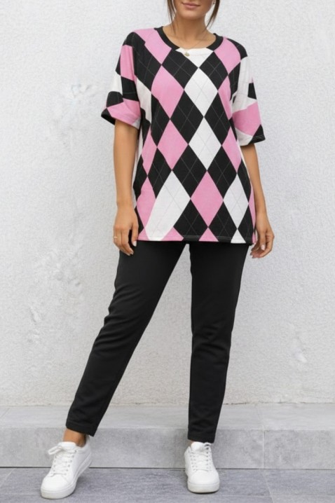 Komplet EMALINA BLACK, Kolor : czarny, IVET.PL - Modna odzież