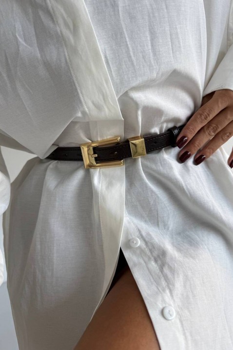 Pasek BELANZA BROWN, Kolor : brązowy, IVET.PL - Modna odzież