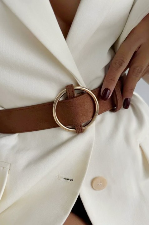 Pasek BLEVILZA CAMEL, Kolor : jasnobrązowy, IVET.PL - Modna odzież