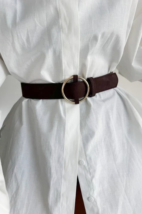 Pasek BLEVILZA BROWN, Kolor : brązowy, IVET.PL - Modna odzież