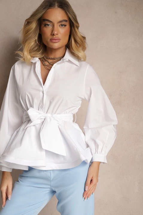 Koszula BIANCA WHITE, Kolor : biały, IVET.PL - Modna odzież