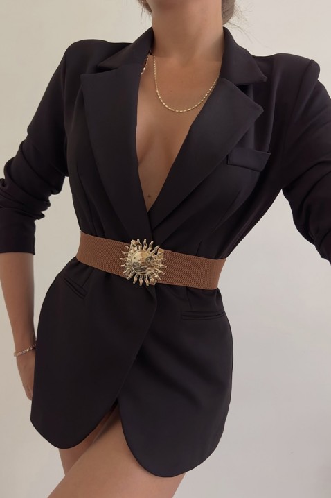 Pasek KLANZONA CAMEL, Kolor : jasnobrązowy, IVET.PL - Modna odzież