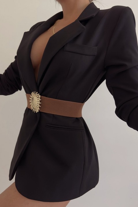 Pasek KLANZONA CAMEL, Kolor : jasnobrązowy, IVET.PL - Modna odzież