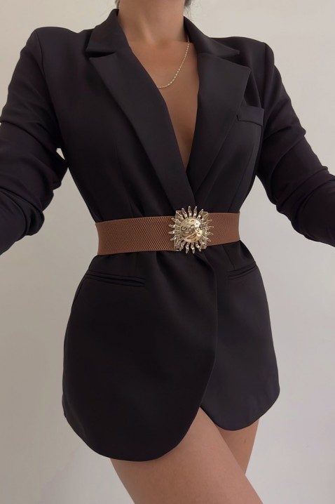 Pasek KLANZONA CAMEL, Kolor : jasnobrązowy, IVET.PL - Modna odzież