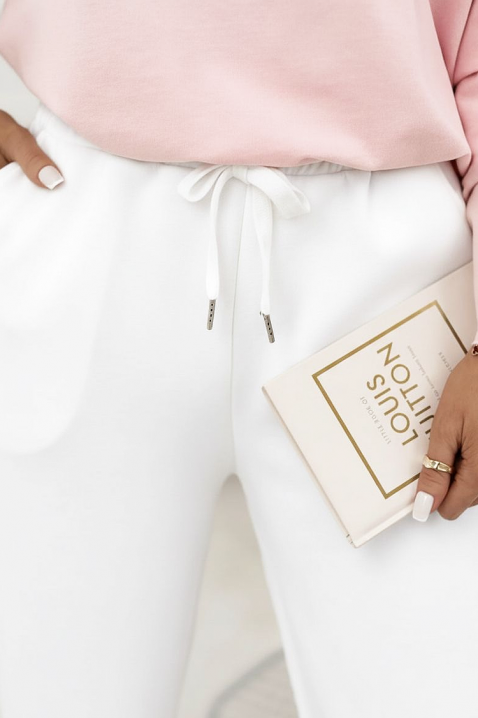 Spodnie MALENIA WHITE, Kolor : biały, IVET.PL - Modna odzież