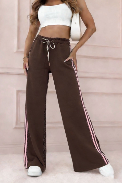 Spodnie IVENETA, Kolor : brązowy, IVET.PL - Modna odzież