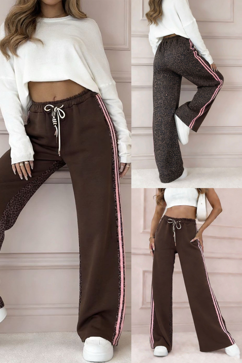 Spodnie IVENETA, Kolor : brązowy, IVET.PL - Modna odzież