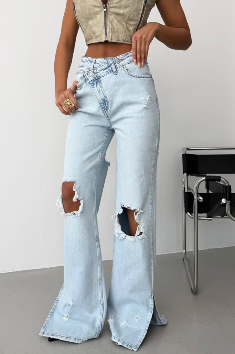 Jeansy BRANIMIRA SKY, Kolor : błękitny, IVET.PL - Modna odzież