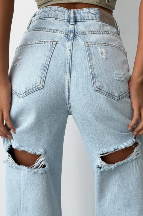 Jeansy BRANIMIRA SKY, Kolor : błękitny, IVET.PL - Modna odzież