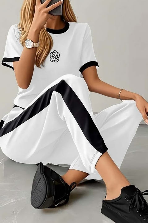 Komplet AMENISIA WHITE, Kolor : biały, IVET.PL - Modna odzież