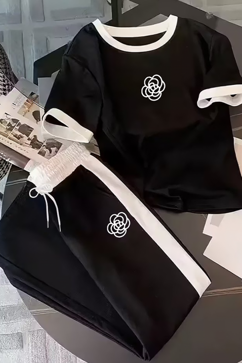 Komplet AMENISIA BLACK, Kolor : czarny, IVET.PL - Modna odzież