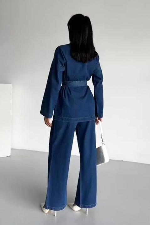 Komplet DENIVALZA, Kolor : chabrowy, IVET.PL - Modna odzież