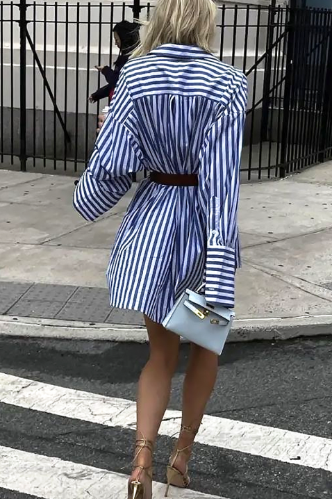 Sukienka SIFOLZA, Kolor : chabrowy, IVET.PL - Modna odzież