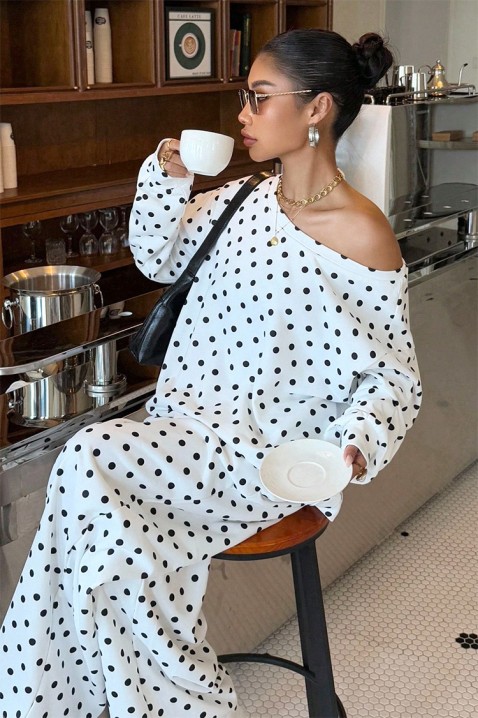 Komplet DEVISA, Kolor : biały, IVET.PL - Modna odzież