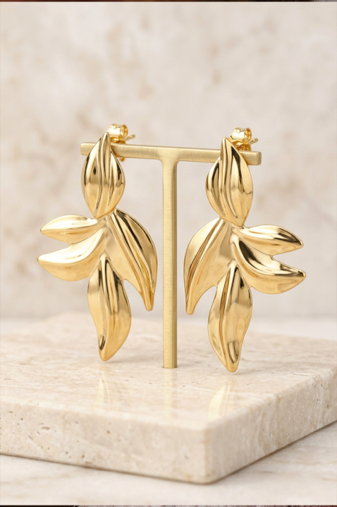 Kolczyki ATELONZA, Kolor : złoty, IVET.PL - Modna odzież