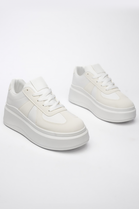 Tenisówki ELROZIYA, Kolor : biały, IVET.PL - Modna odzież