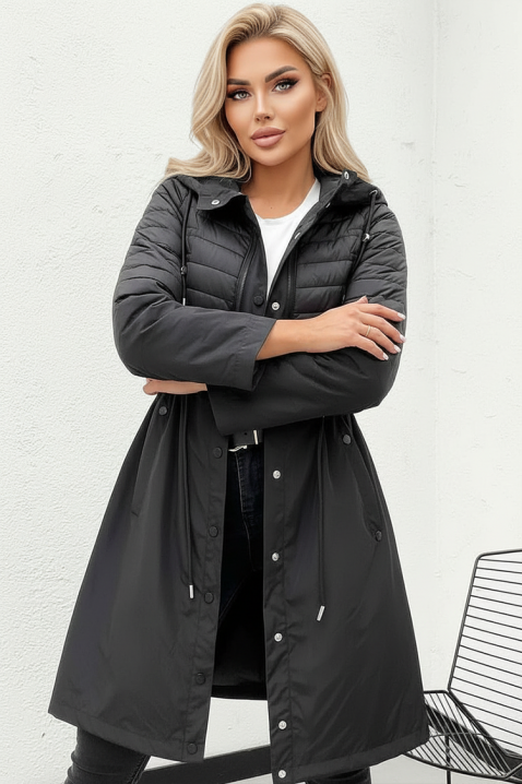 Kurtka EMEFIDA BLACK, Kolor : czarny, IVET.PL - Modna odzież