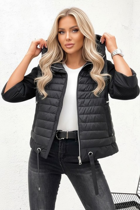 Kurtka AMEFTIDA BLACK, Kolor : czarny, IVET.PL - Modna odzież