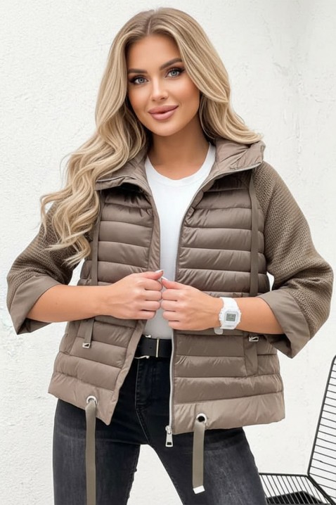 Kurtka AMEFTIDA BEIGE, Kolor :  beżowy, IVET.PL - Modna odzież