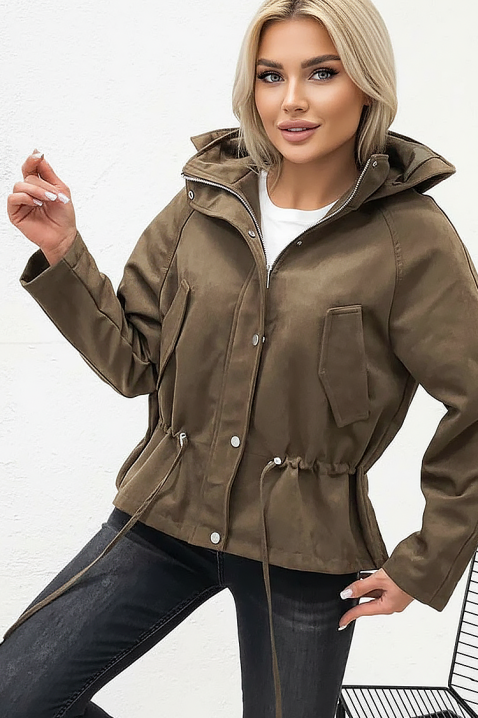 Kurtka VIOLIA, Kolor : khaki, IVET.PL - Modna odzież
