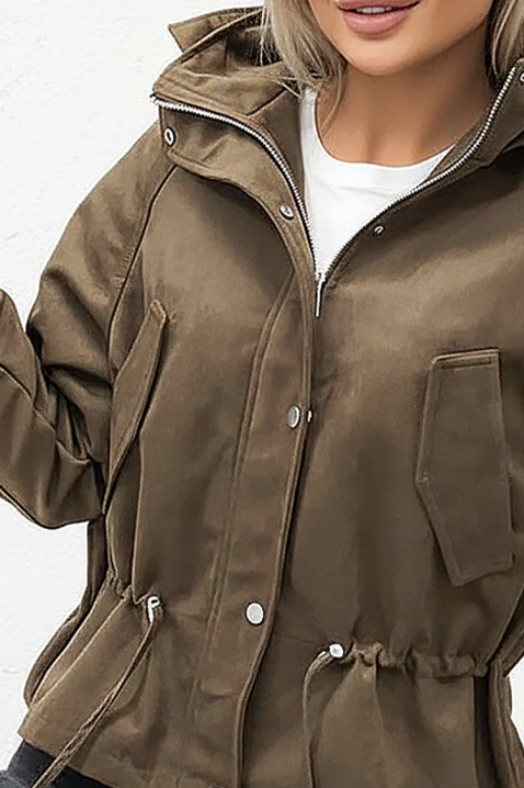 Kurtka VIOLIA, Kolor : khaki, IVET.PL - Modna odzież