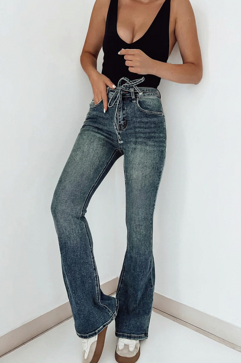 Jeansy EVILDANA, Kolor : chabrowy, IVET.PL - Modna odzież