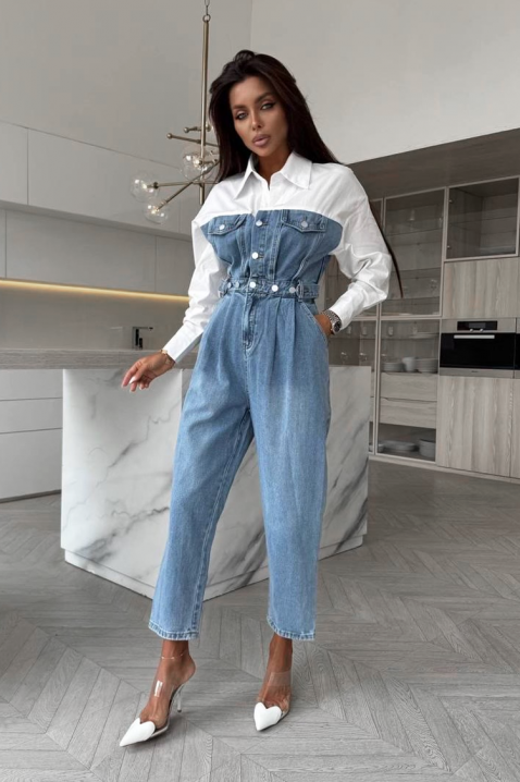 Kombinezon MOLVELZA, Kolor : chabrowy, IVET.PL - Modna odzież