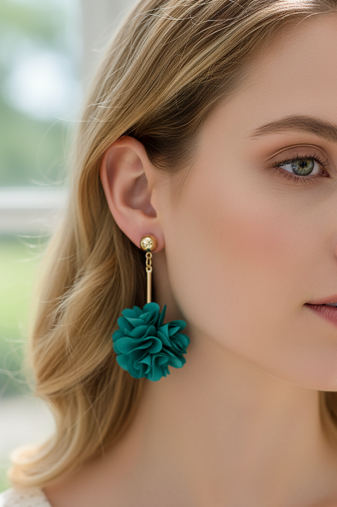 Kolczyki KARALONZA GREEN, Kolor : zielony, IVET.PL - Modna odzież