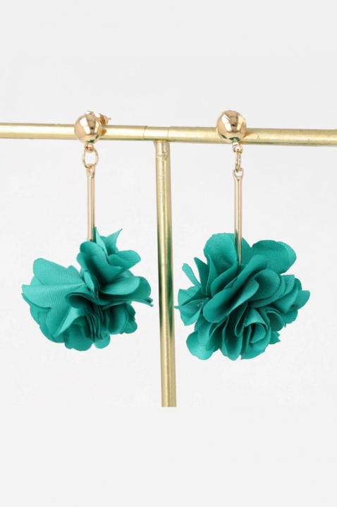 Kolczyki KARALONZA GREEN, Kolor : zielony, IVET.PL - Modna odzież