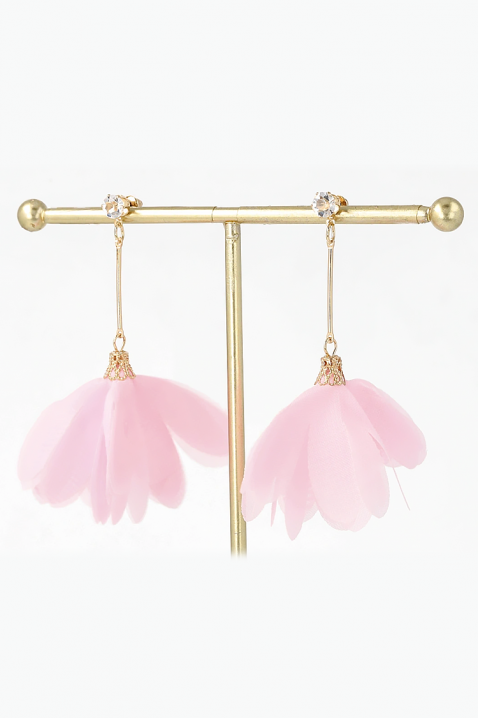 Kolczyki ORABELZA, Kolor : pudrowy róż, IVET.PL - Modna odzież