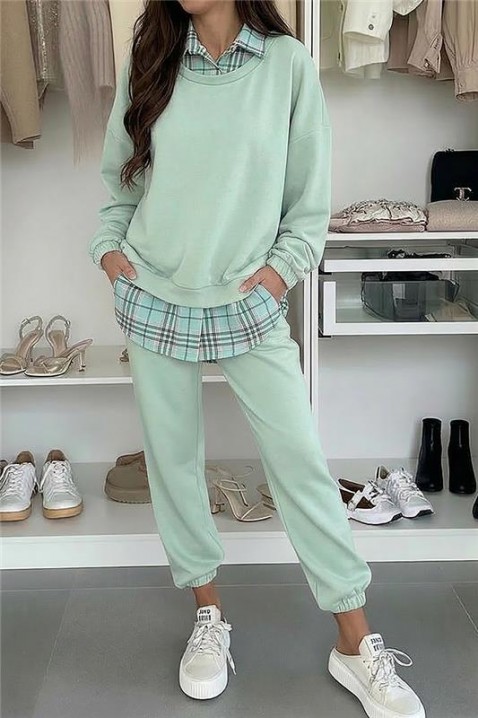 Komplet SORBELMA MINT, Kolor : miętowy, IVET.PL - Modna odzież