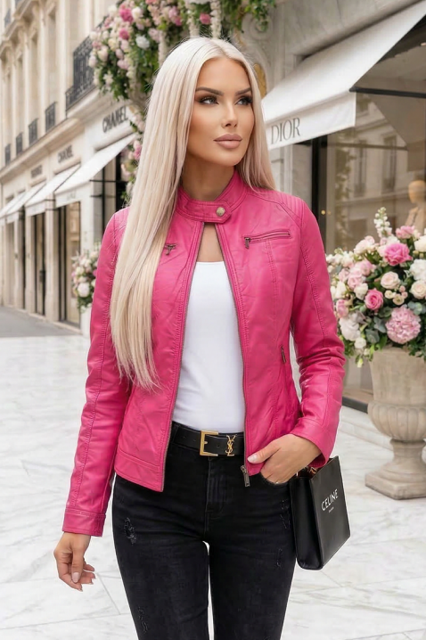 Kurtka ANELINDA PINK, Kolor : różowy, IVET.PL - Modna odzież