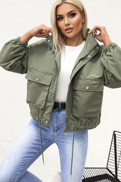 Kurtka KAMELITA KHAKI, Kolor : khaki, IVET.PL - Modna odzież