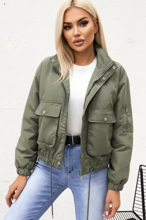 Kurtka KAMELITA KHAKI, Kolor : khaki, IVET.PL - Modna odzież