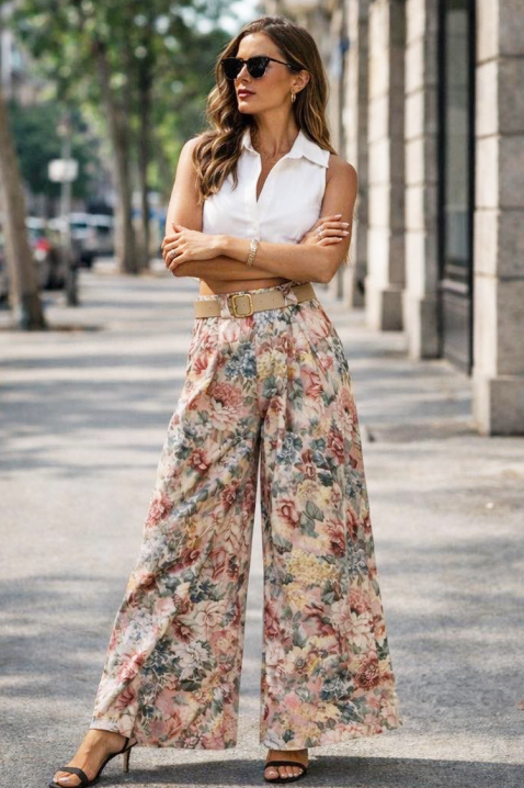 Spodnie FIONZANA, Kolor : wielokolorowy, IVET.PL - Modna odzież