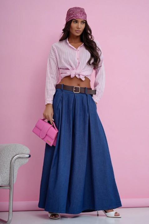 Jeansy PRELOVA BLUE, Kolor : chabrowy, IVET.PL - Modna odzież