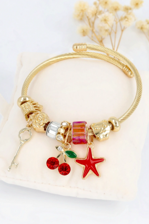 Bransoletka ALONZINA, Kolor : złoty, IVET.PL - Modna odzież