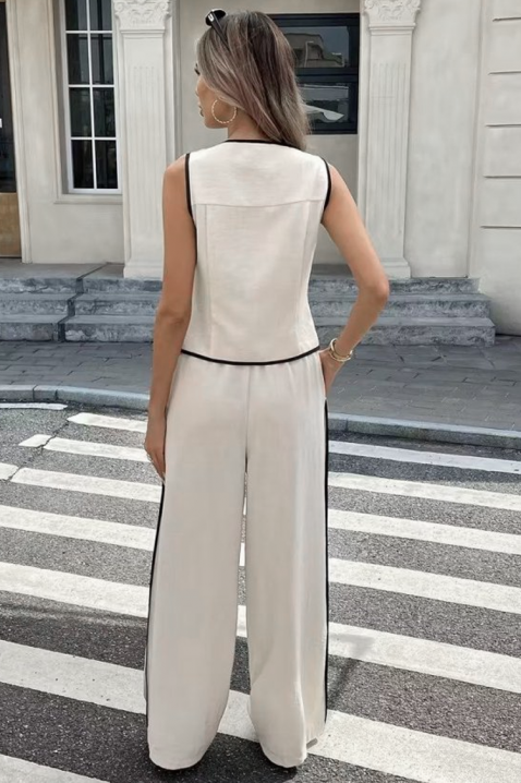 Komplet NIKOLIA, Kolor : ecru, IVET.PL - Modna odzież